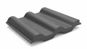 Mørk grå dobbeltkrum betongtakstein, et klassisk og holdbart valg for norske tak